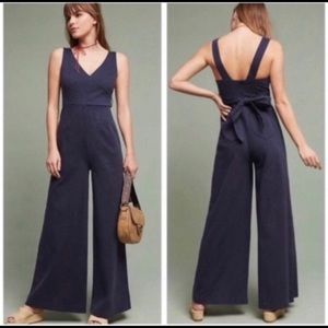 Flared Bottom Romper by Anthropologie